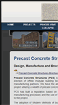 Mobile Screenshot of precaststructures.com